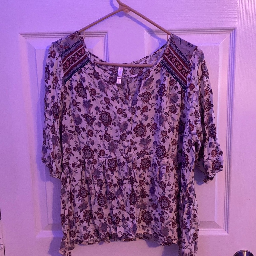 Floral blouse
